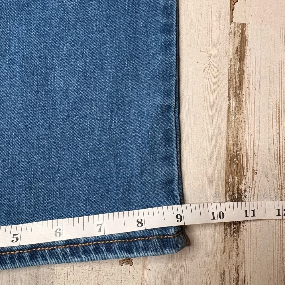 Old Navy Women's Jeans Plus Size 30 Power Slim Straight Mid Rise Medium Wash - Picture 12 of 14